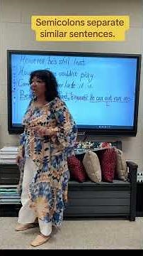 Semicolons simplified - the biggest grammar flex 😜