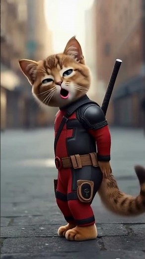 Deadpool & Wolverine Could Never #cat #dance #trending
