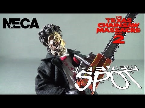 NECA The Texas Chainsaw Massacre Part 2 Retro Cloth Leatherface | Video Review HORROR