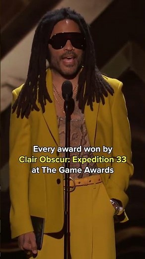 Every award won by Clair Obscur: Expedition 33 at The Game Awards 2025 #thegameawards