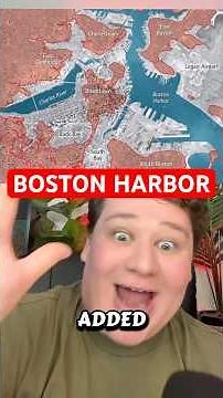 BOSTON CITY CHANGES MAP #history #historical #historyfacts #boston #map #maps #bostonceltics #city