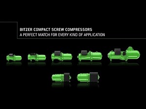 BITZER compact screw compressors – the perfect match for your cooling and heating applications