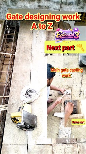 📌Gate design work A to Z! construction tips #shorts #viral