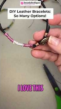 DIY Leather Bracelets_ Fun Colors & Easy Ideas!