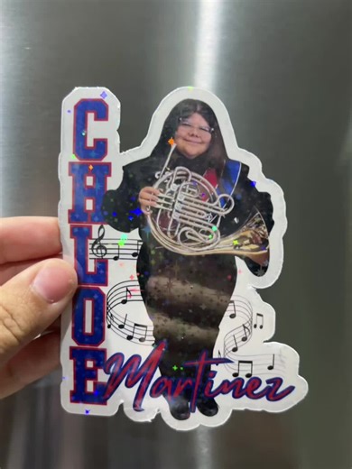 Magent for my band baby ✨🥰❤️ #custommagnet #customitems #diy #band #magnet