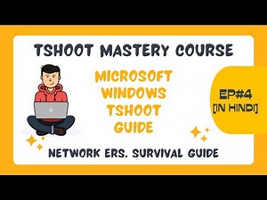4. Tshoot Mastery Course | Windows Troubleshooting Guide | Common Windows Problems | Network Nuggets
