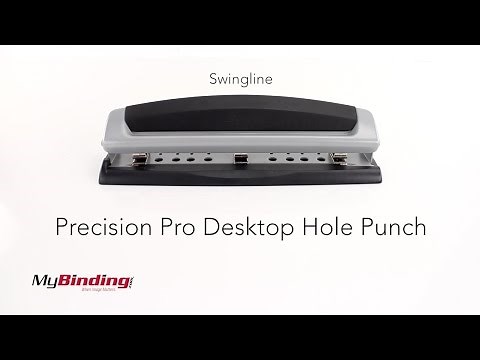 Swingline Precision Pro Desktop Hole Punch