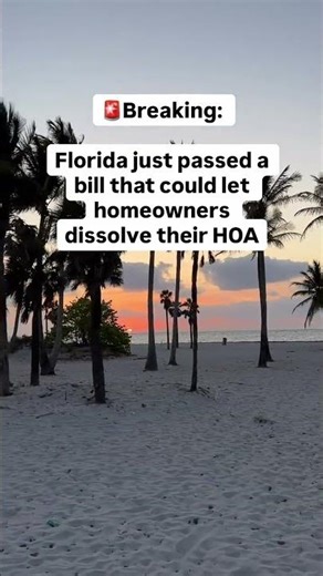 The proposed law would create a legal path to eliminate an HOA if enough residents vote for it