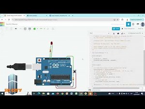 Tutorial Arduino con Tinkercad Nº5: Conexionado de un botón
