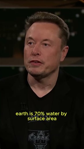 Elon Musk on Why We Won’t Run Out of Water 💧