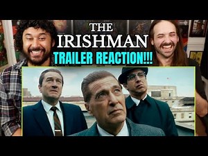 THE IRISHMAN | Official TRAILER - REACTION!!!
