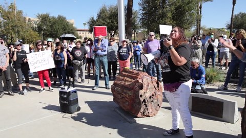 AZ: Arizona 50501 Protest against Trump administration policies - 59304967