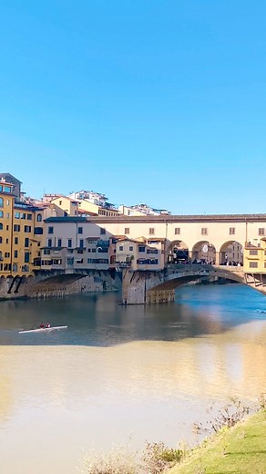 Ponte Vecchio: Florence's Historic Bridge. The Ponte Vecchio is a famous bridge in Florence, Italy, known for its unique architecture and shops. Built in the 14th century, it spans the Arno River and features jewelry and goldsmith shops. Unlike most bridges, it has houses on it, making it a popular tourist attraction and a symbol of Florence's history. #HistoricalLandmarks #PonteVecchio #Florence #Italy #HistoricBridge #Architecture #TouristAttraction #FlorenceHistory #travelitaly #visititaly | 