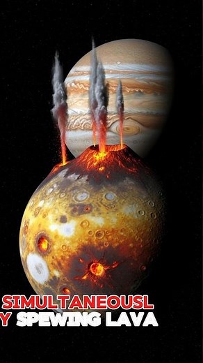 Io: Jupiter's Volcanic Moon - Most Active Volcanic Body in the Solar System with 400+ Erupting