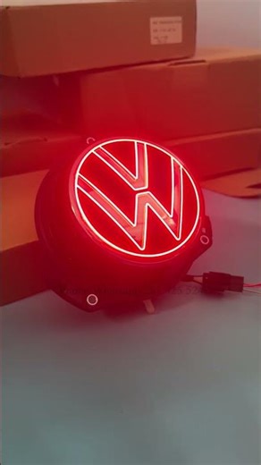 VW Rear Red Led Emblem for Golf MK8 (2019-2024) Golf MK8.5 (2025-2026)