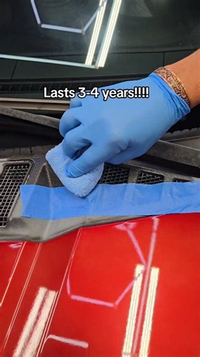Trim Coat is our professional plastic trim restorer and ceramic coating 🛡️ Lasts up to 3-4 years!!!! Trim Coat is an advanced plastic 95% Si02, high solids ceramic coating designed specifically for plastic. Trim Coat is unlike most ceramic coatings that do not work well, turn white, or do not last on plastics. Trim coat can be wiped on evenly and allowed to fully cure without wiping it off at all. Trim Coat is a unique ceramic coating that will cure perfectly clear and glossy without the need t