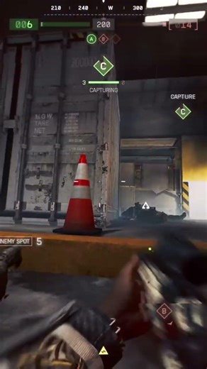 Gets revived and hip fires an enemy with an M2010 ESR on Battlefield 6™️ #battlefield6