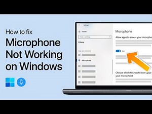 How To Fix Microphone Not Working on Windows PC