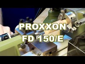 Proxxon FD150/E 8: Schlichten