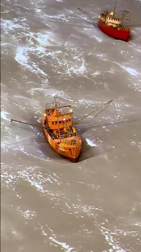 Why Does This Tiny Boat Look So Real? 😳