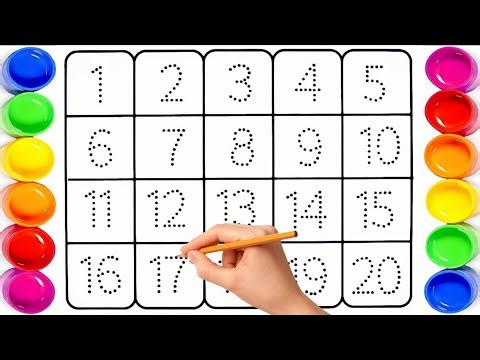 Counting Numbers For Kids | Easy 123 Learning | Study Video