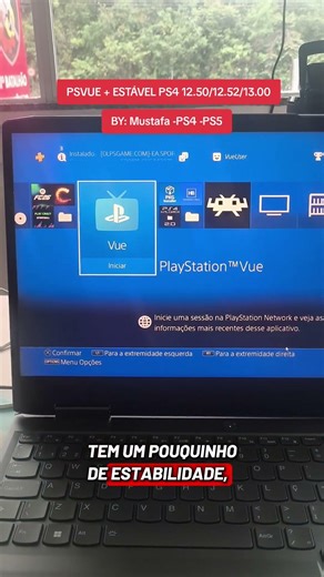 atualização mais estável do exploit PSVUE para PS4 12.50/12.52/13.00. #ps4 #psvue #ps4exploit