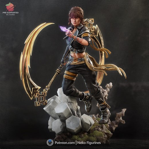 Sciel Clair Obscur: Expedition 33 Figure | 3D Printed | Anime Model | Resin Figure - Etsy