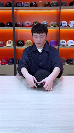 Embroidered Black Mesh Curved Brim Cap 🧢 | 夏 フェス 帽子Hat Factory #neweracap #cap #59fifty #hats