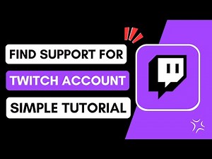 How To Find Support For Twitch
