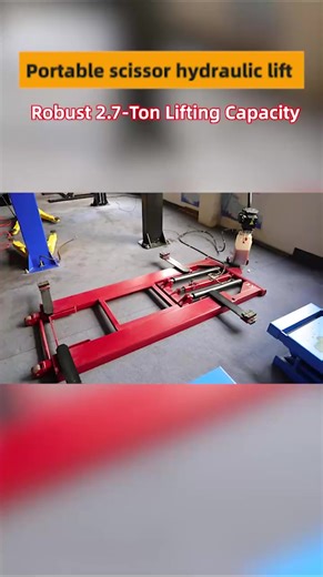 🚀 Level up your garage game with the ultimate Portable Scissor Hydraulic Lift! 🛠️ Stop compromising between power and space. Whether you're in a professional workshop or a home garage, our 2.7-ton beast is engineered for heavy-duty performance. 💪 Heavy-Duty Power: Massive 2.7-ton capacity for any vehicle. 🌍 Global Standards: ISO & CE Certified for maximum safety. 🏎️ Total Mobility: Space-saving scissor design that moves where you need it. Reliable, safe, and built to last. Upgrade your effi