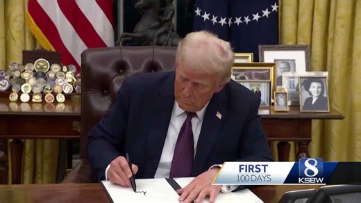 Trump signs orders on trucker language rules, sanctuary cities, and police support"