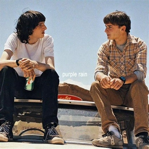 they're canon in my head | byler edit | Purple Rain by Prince | #byler #strangerthings