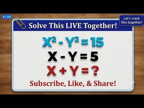 Let's Solve This Viral Math Puzzle Together! 🧠 (Live)