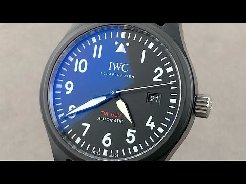 IWC Pilot's Watch Top Gun IW3269-01 - Hands-On Review & Features Overview