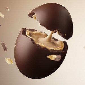 With a crisp wafer on the outside and creamy hazelnut filling on the inside, share the delicious taste of our new Bueno Eggs with loved ones this Christmas | Kinder