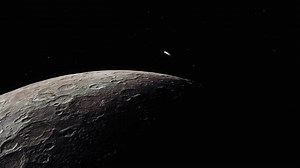 Download Mercury Planet with Comet, Animation 4K for free