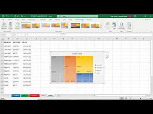 Hierarchy Charts Tree map and Sun Burst in Excel