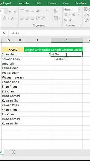 len Formula in excel || Len and Substitute Formula in excel