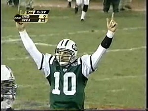 1/4/03 Indianapolis Colts at New York Jets AFC Wild Card Playoff