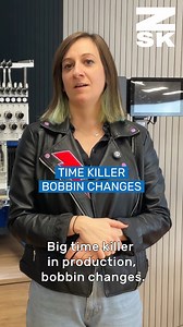 Frequent bobbin changes slow down your production — especially on multihead machines! That’s where Maxxi bobbins make a real difference. With more thread capacity, they last significantly longer, meaning fewer interruptions, fewer stops, and more embroidery time per shift. A simple switch with a massive impact on productivity. Efficient machines deserve efficient consumables. ➡️ More time-saving insights on our blog! https://parts.zsk.de/en/blog/Blog-Embroidery-Unlocked/Smart-Thread-Management-S