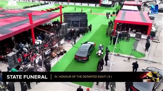 15 reactions · 5 comments | Ghana Mourns: Prez Mahama arrives at the State Funeral for the gallant 8  #RIPFallenHeroes #MetroNews | Metro TV Ghana | Facebook