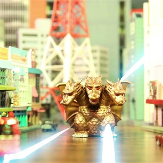 Cute toy from "Godzilla 2001" #godzilla