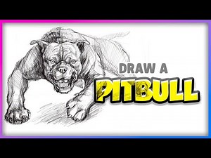 How to Draw a Pitbull Dog Step by Step 🐶 | Realistic Pencil Sketch for Beginners
