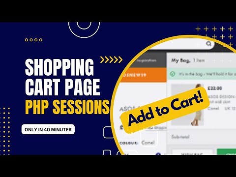 How to make Shopping Cart using PHP Session