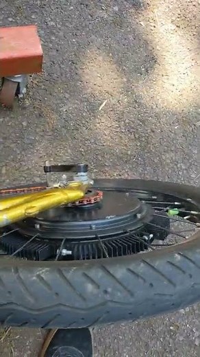 what loose magnets in a hub motor sounds like