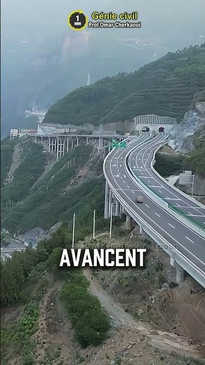 How the Anlai Highway crosses the impossible 🤯 #shorts