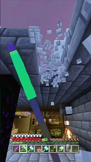 Building a Nether Portal with Wan's Construction Wand🔥 | Minecraft Bedrock (No Voice)