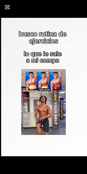 Rutinas de Ejercicio 2025: Pectorales y Bíceps en CapCut