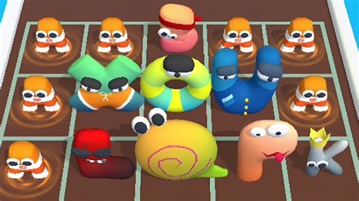 [休闲小游戏](第9/11部分)字母ABC合并奔跑战斗 ⭐⭐⭐⭐⭐ 新版更新第47,48,49关