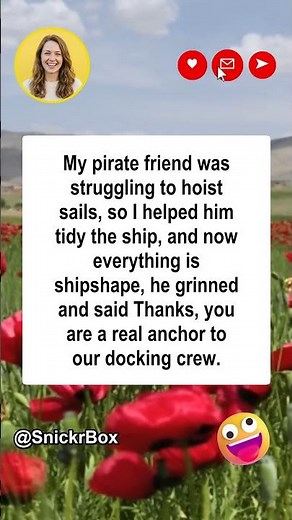 ⚓️ Pirate Help 🚣 #jokes #funny #comedy #humor #laugh #lol #usa #shorts #youtube
